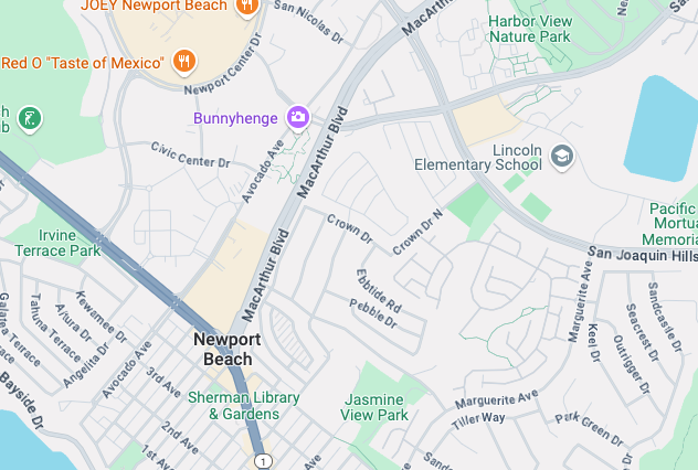 Local Area Map