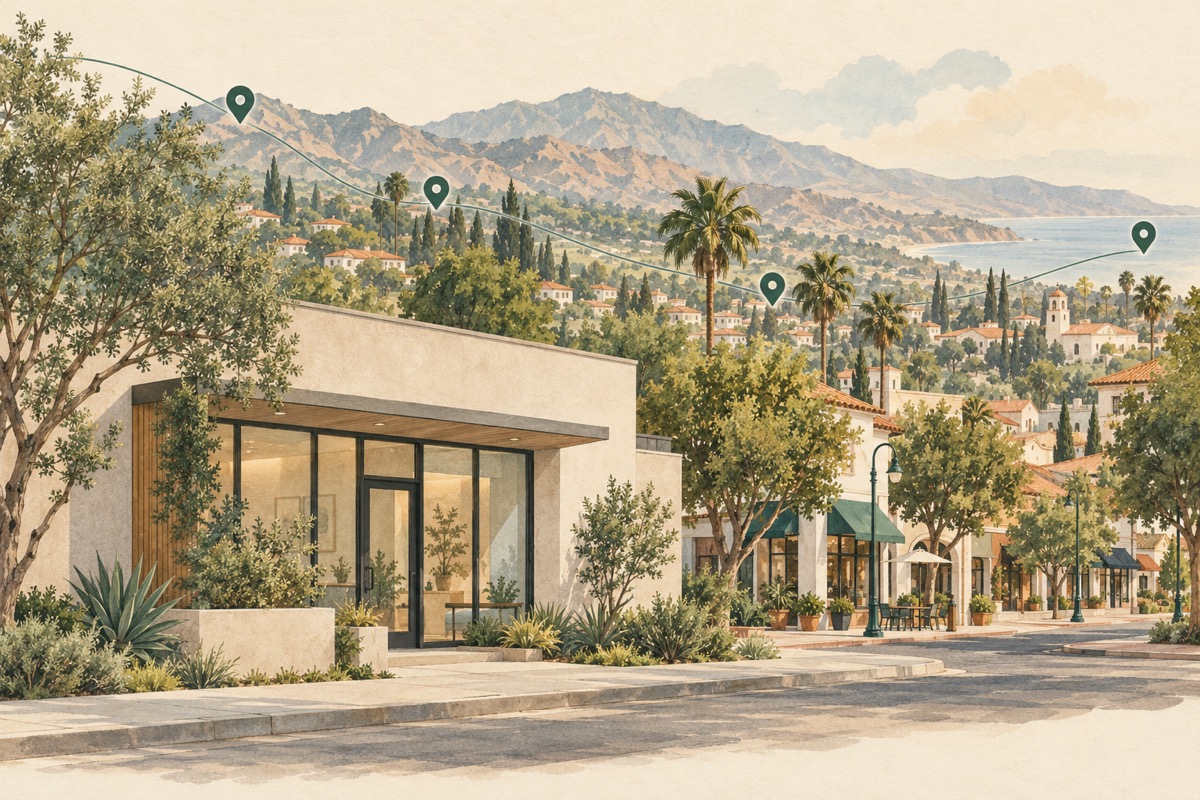 An independent practice connected to the neighborhood around it